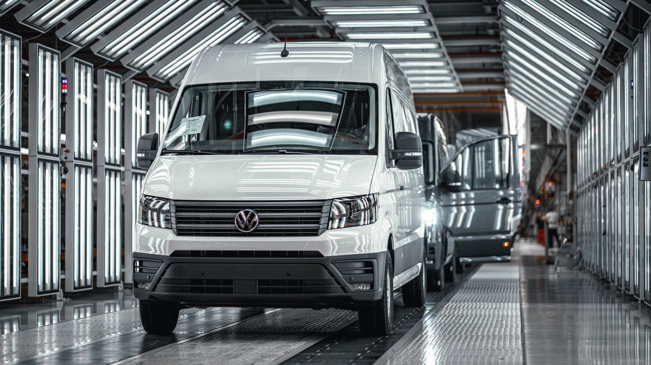 Volkswagen Crafter à l'usine de Wrzesnia