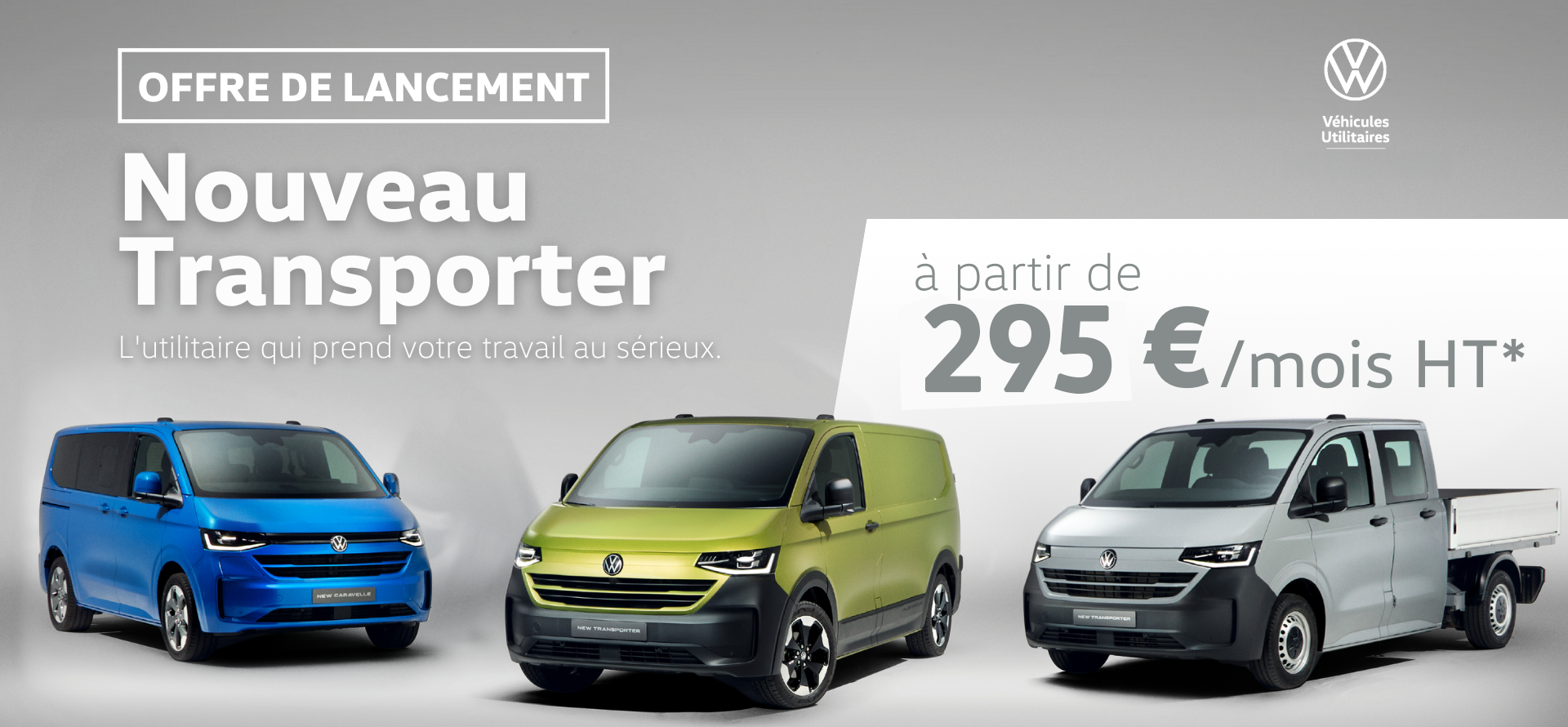 Bandeau transporter T7 à partir de 295 € HT mois