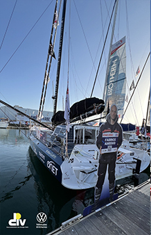 Vendée globe bateau de Fabrice